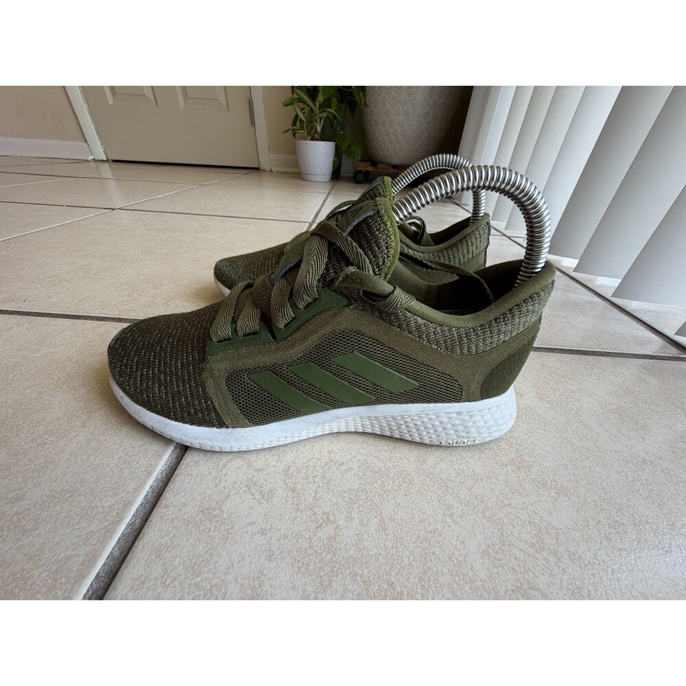 Adidas Edge Lux 3 Olive Green Women's Running Shoes Size 6 Sneakers Bounce